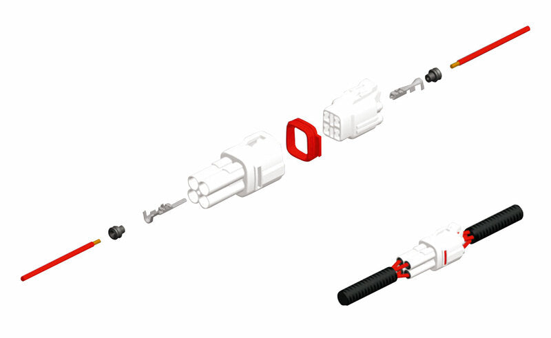 BIHR Klemme weiblich Model 090 SMTO Ø 0,85 mm²/1,25 mm² - 50 Stück
