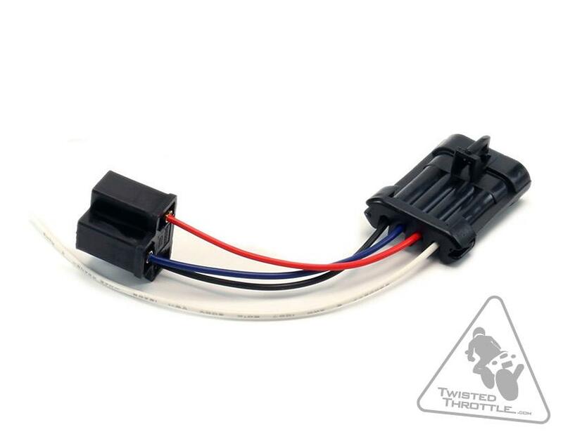 DENALI Kabeladapter Scheinwerfer H4 Harley Davidson