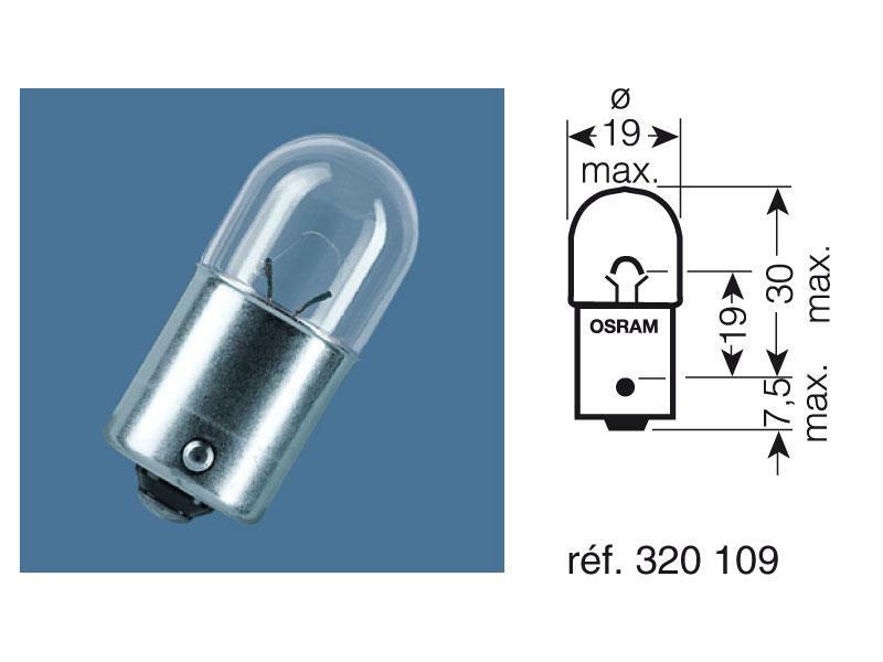 OSRAM Original Line R5W Glühlampen 12V 5W - x10