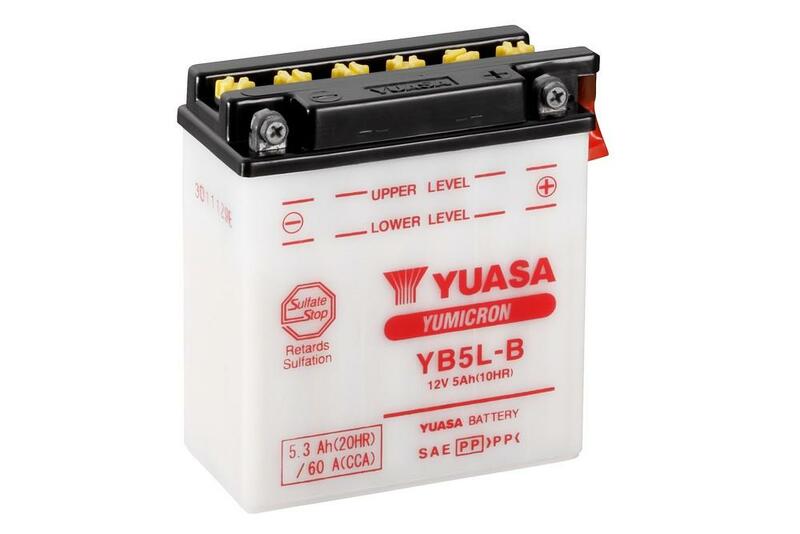 YUASA Blei/Säure Batterie mit Säurepack - YB5L-B