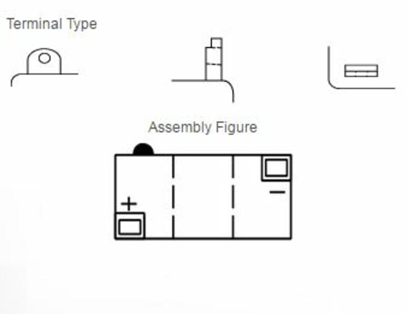 YUASA Blei/Säure Batterie ohne Säurepack - 6N11-2D