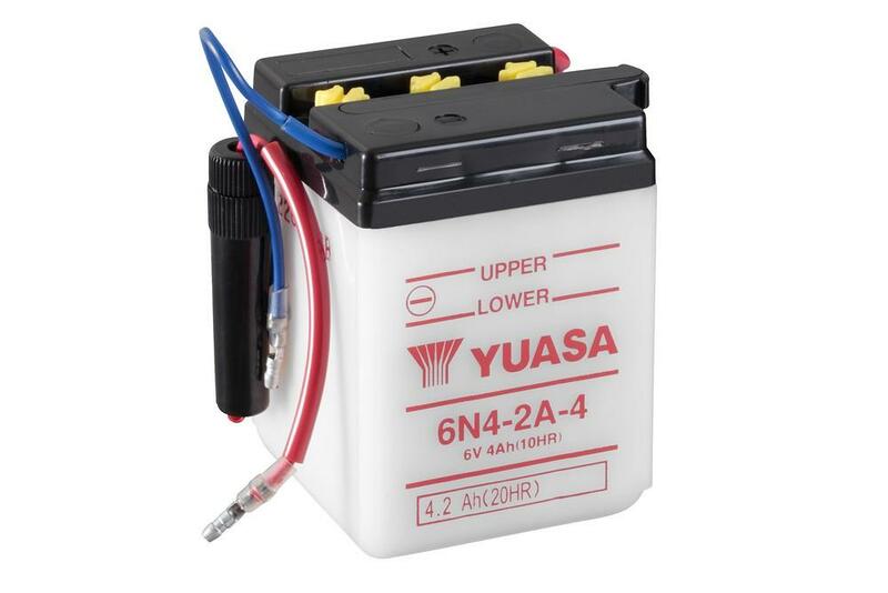 YUASA Blei/Säure Batterie ohne Säurepack - 6N4-2A-4