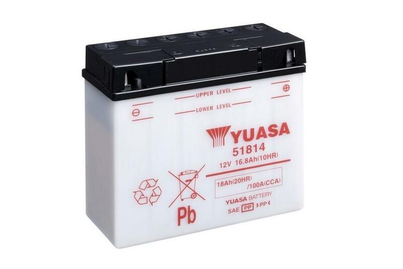 YUASA Blei/Säure Batterie ohne Säurepack - 51814