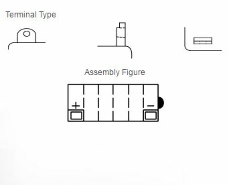 YUASA Blei/Säure Batterie ohne Säurepack - 12N9-4B-1