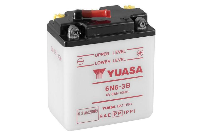 YUASA Blei/Säure Batterie ohne Säurepack - 6N6-3B