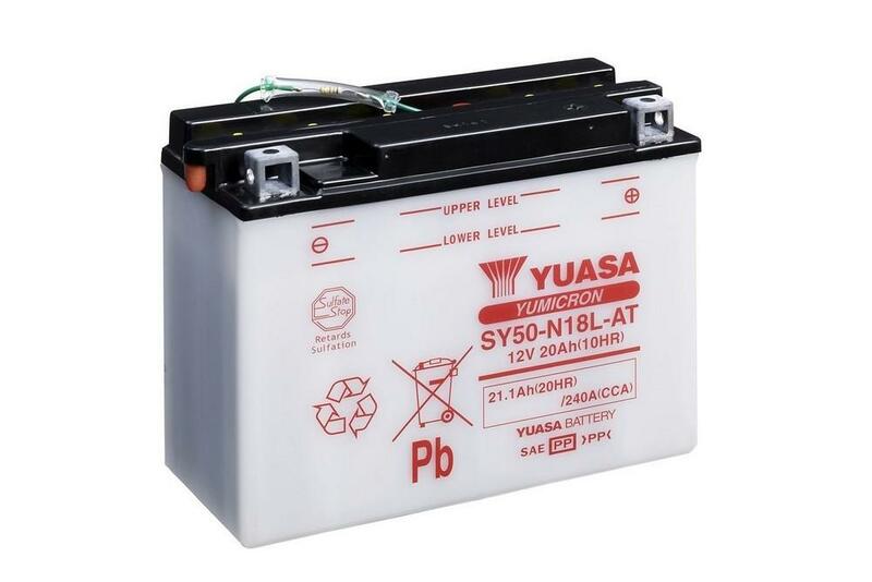 YUASA Blei/Säure Batterie ohne Säurepack - SY50-N18L-AT