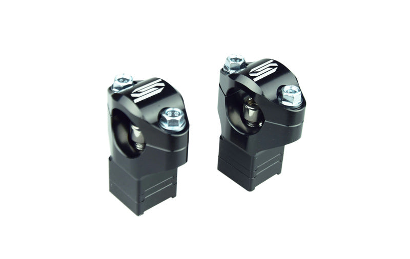 SCAR Lenker-Klemmböcke Ø28,6mm +35 bis 50mm OE-Gabelbrücke