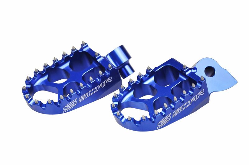 BLAUE FUSSRASTEN SCAR-EVO