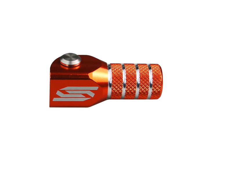 SCAR Schalthebel schwarz matt/Endstück orange