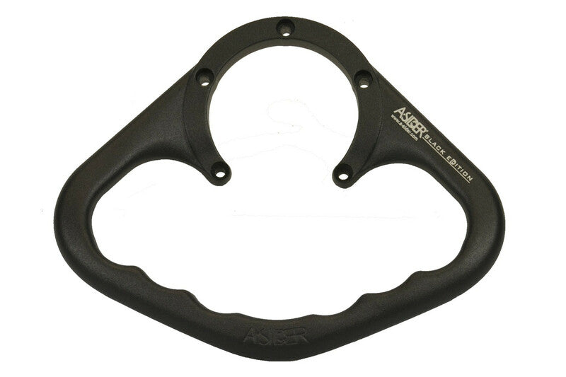 A-SIDER Black Edition Tankgriff 5 Schrauben Schwarz Ducati