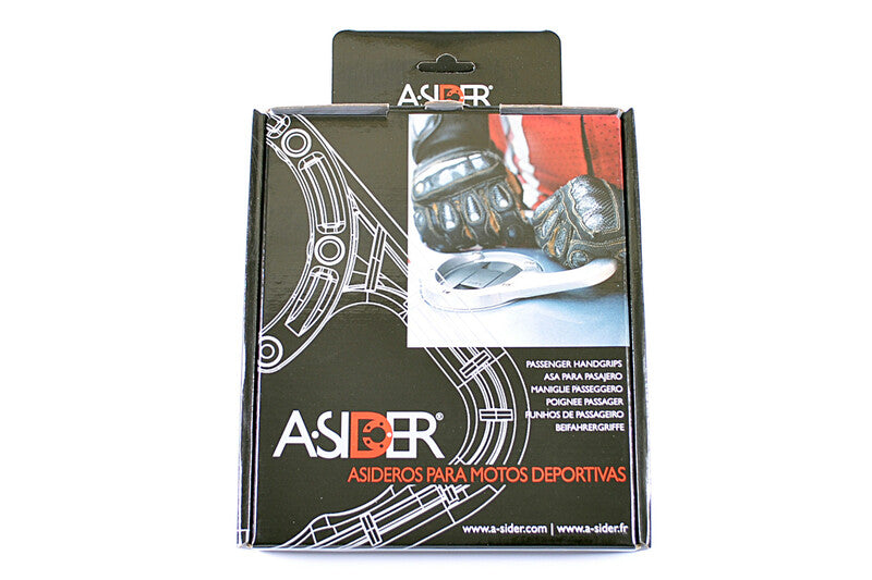 A-SIDER Tankgriff 5 Schrauben Silber Kawasaki