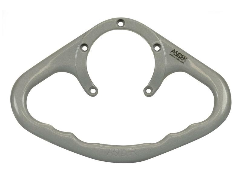 A-SIDER Tankgriff 5 Schrauben Silber Kawasaki Z1000