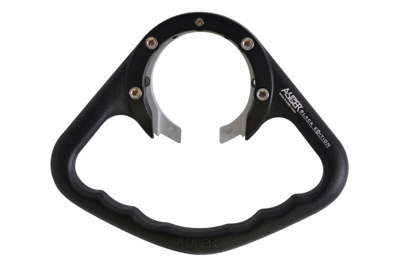 A-SIDER Black Edition Tankgriff 6 Schrauben Schwarz Triumph