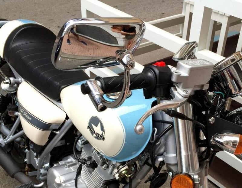 V PARTS OE-Rückspiegel links/rechts Chrom Ducati Biposto 1000