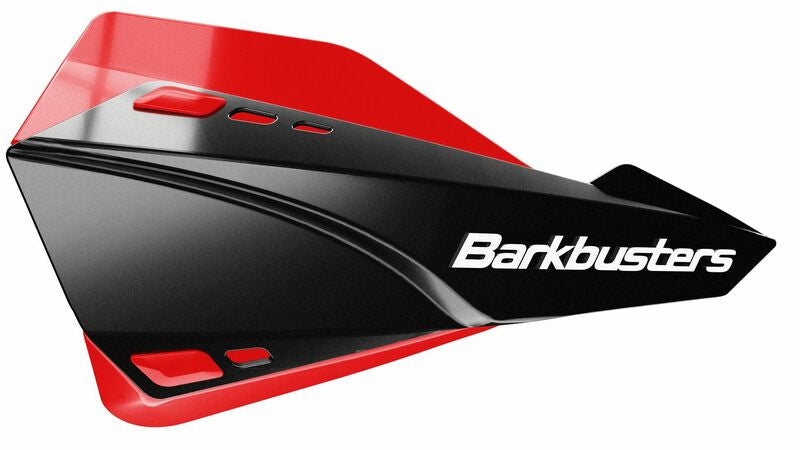 BARKBUSTERS Sabre Handschützer-Set Universalhalterung Schwarz/Rot