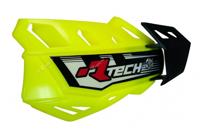 Handschützer RACETECH F LX Typ Cross/Enduro neongelb einstellbar