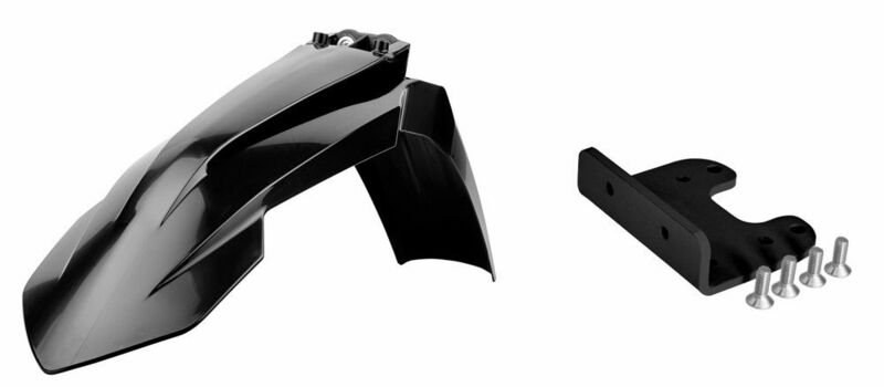 POLISPORT Kotflügel vorn Restyled Schwarz with adapter KTM
