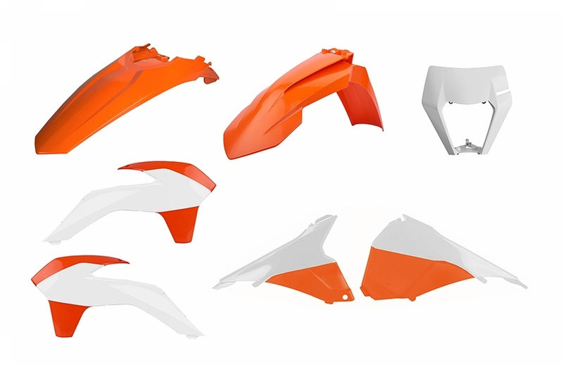 POLISPORT Enduro Plastik-Kit Restyle Originalfarbe KTM EXC/EXC-F