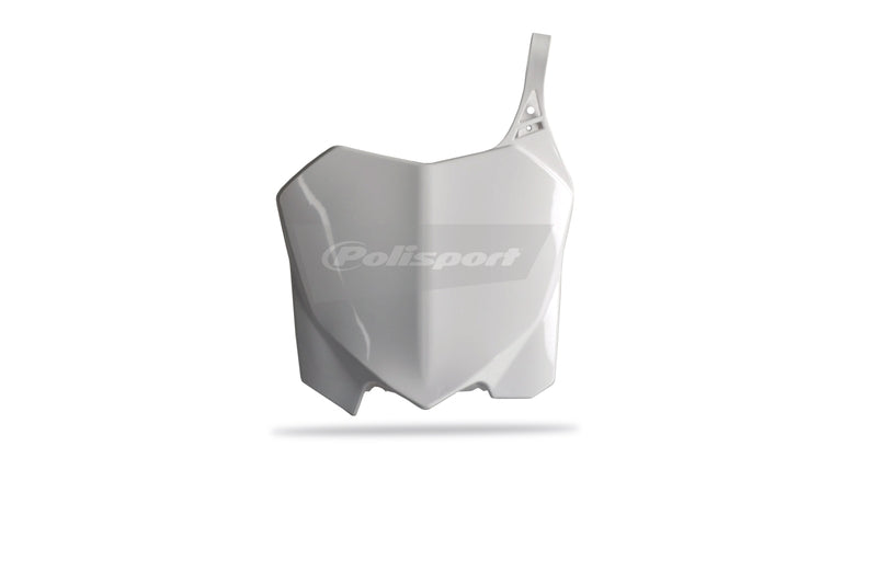 FRONT PLATE CRF250R 10-12 WHITE