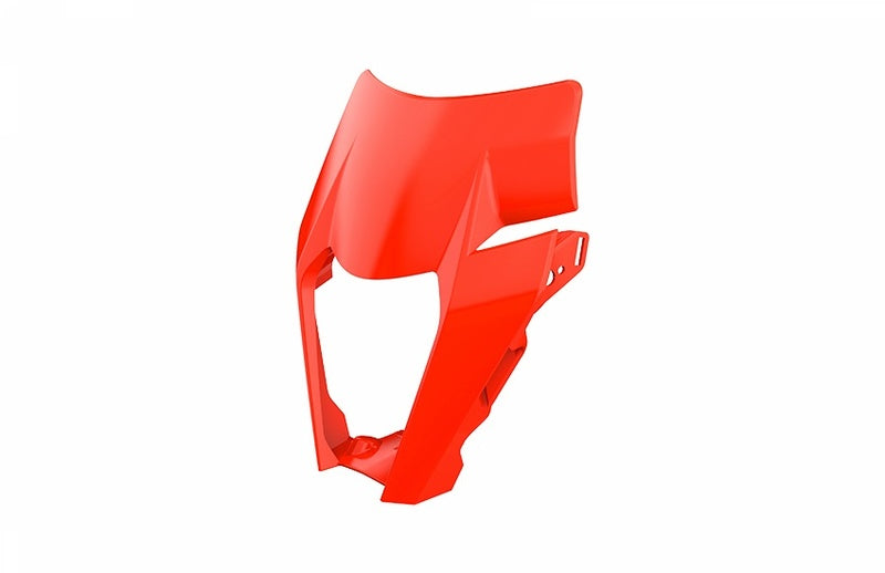 POLISPORT Lampenmaske neonorange KTM