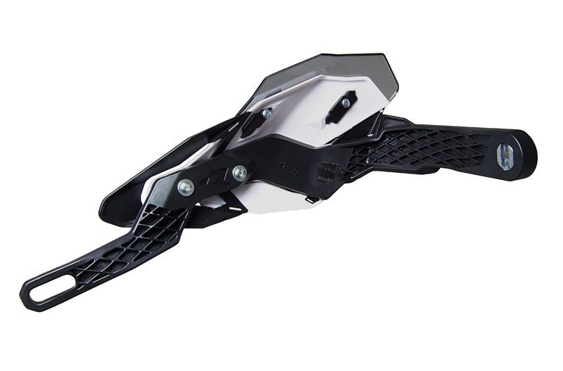 RACETECH HP3 Adventure Handschützer Rot/Weiß