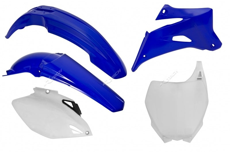 Kunststoff-Kit Racetech Originalfarbe blau/weiß Yamaha YZ250F