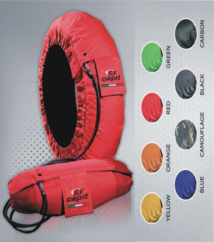 CAPIT REIFENWÄRMER SUPREMA SPINA M/XL BLAU