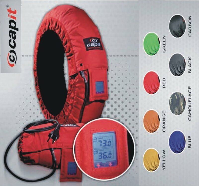 CAPIT REIFENWÄRMER SUPREMA VISION M/XL SCHWARZ / SCHWARZ