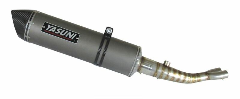 YASUNI Scooter 4 komplette Auspuffanlage -