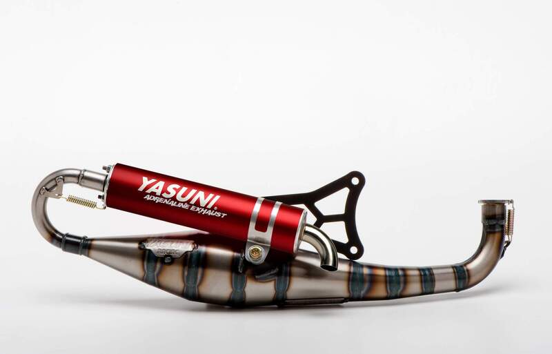 YASUNI Carrera 21 Komplett Auspuff Minarelli Horizontal