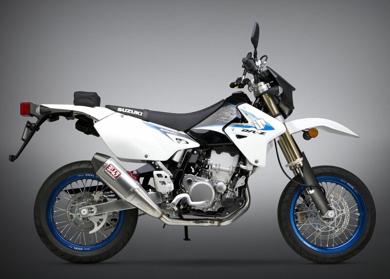 YOSHIMURA RS4 Inox komplette Auspuffanlage - Suzuki DR Z400