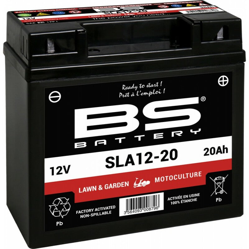 BS BATTERY Batterie SLA12-20 wartungsfrei fabrik activiert