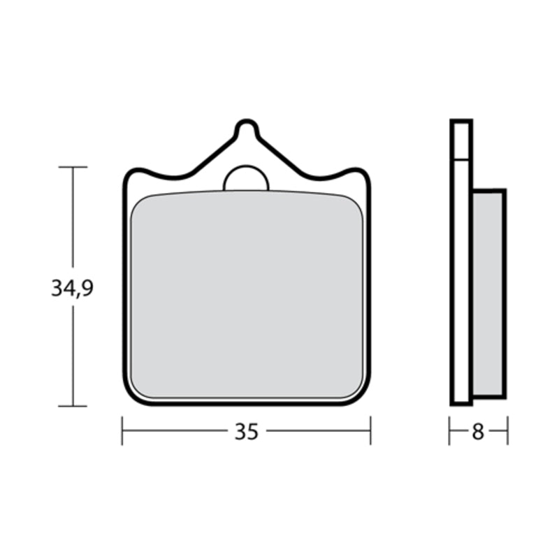 BREMBO UPGRADE Z03 Sintermetall Bremsbelage - M478Z03