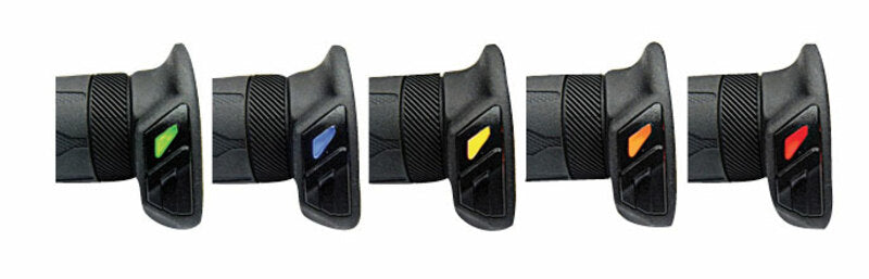 KOSO Heizgriffe Integrierter Schalter 130mm lang