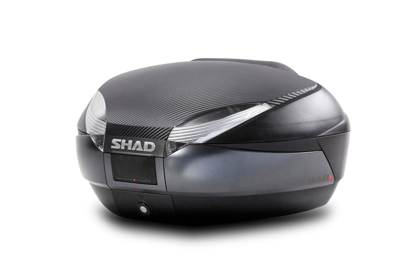 SHAD SH48 DG Top Case + Rückenlehne Dunkelgrau