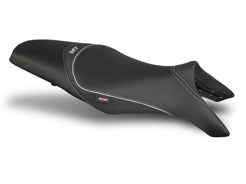 SHAD Komfortsitzbank Schwarz-Grau/Graue Nähte - Yamaha MT09