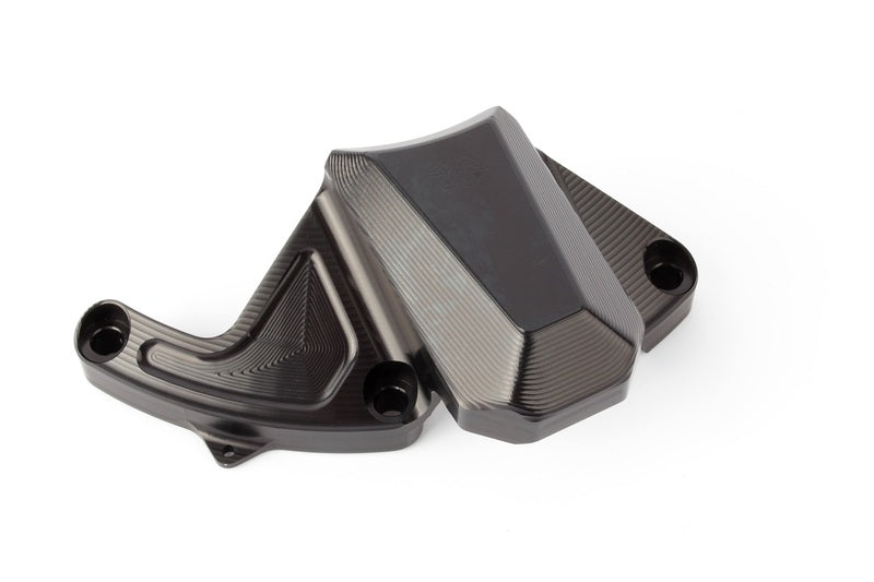 GILLES Rechter Motorschutzprotektor Kurbelgehäuseabdeckung Schwarz MV Agusta