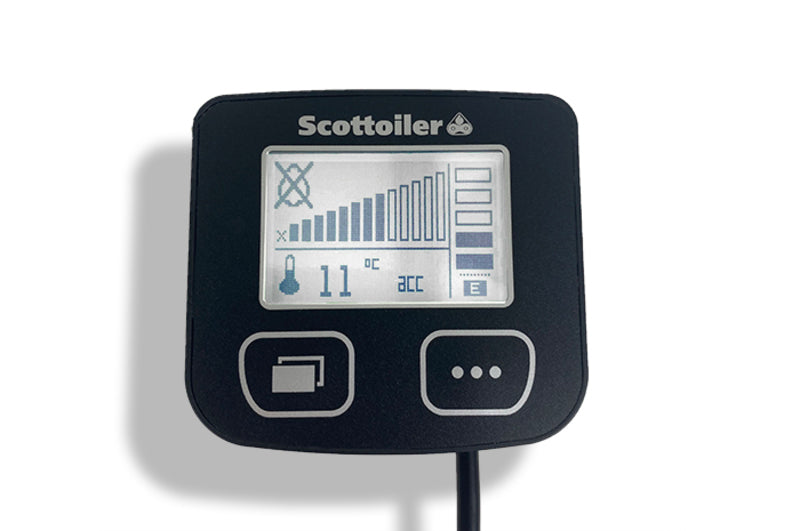 SCOTTOILER eSystem 3.1 Universal-Kettenöler Standard Blue
