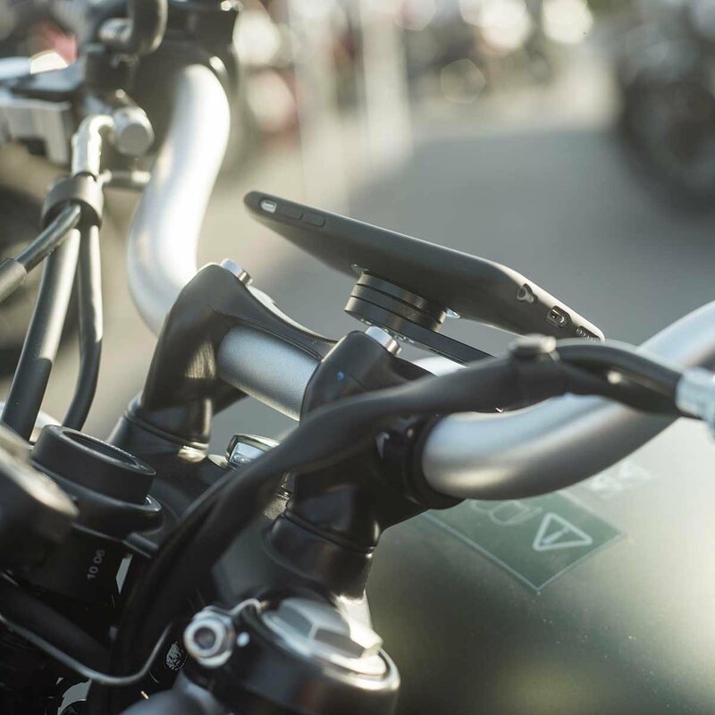 SP-CONNECT Moto Bundle fixed on Handlebar Samsung Note 20 Ultra