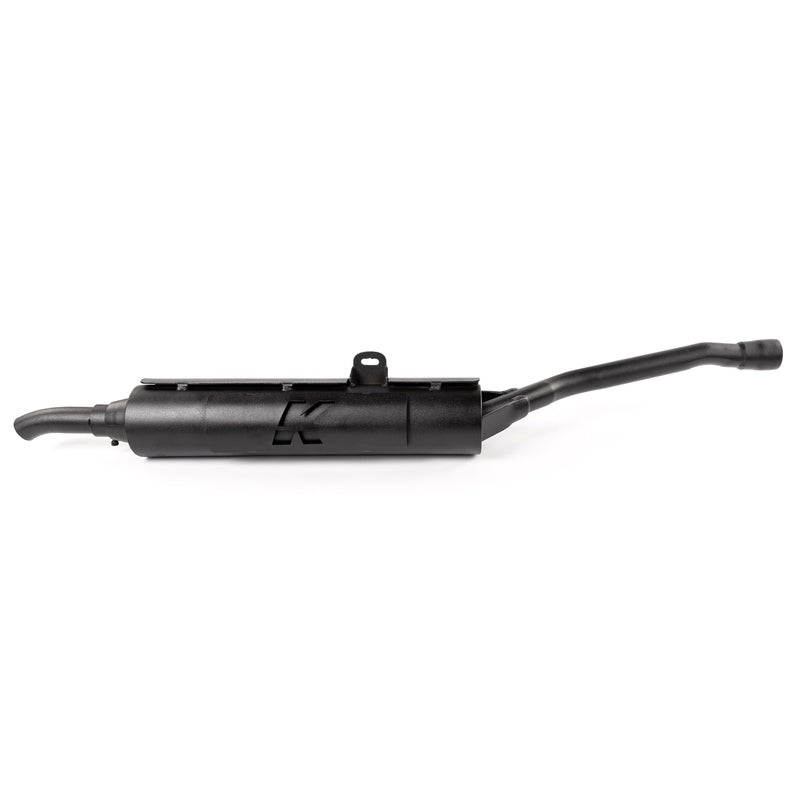 KIMPEX Bolt-On Endtopf Stahl Schwarz