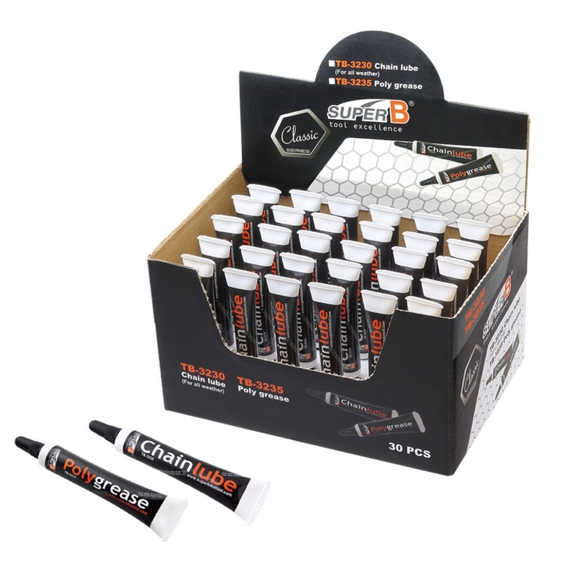 SUPER B Poly Grease 5 Ml (30 Pcs / Counter Display Box)