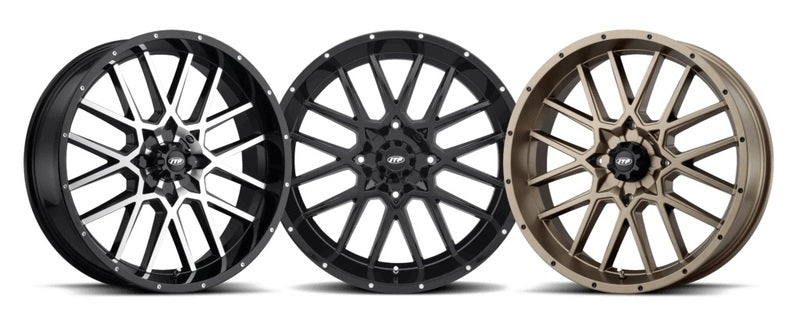 ITP Hurricane 16x7 4x156 4+3 Matte Black