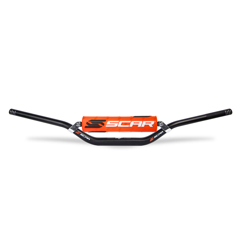 SCAR Medium Lenker Medium Schwarz/Orange Pad