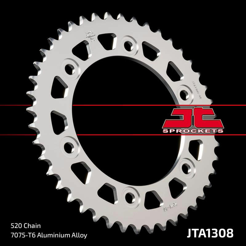 JT SPROCKETS Aluminium Ultraleichtes Kettenrad 1308-520