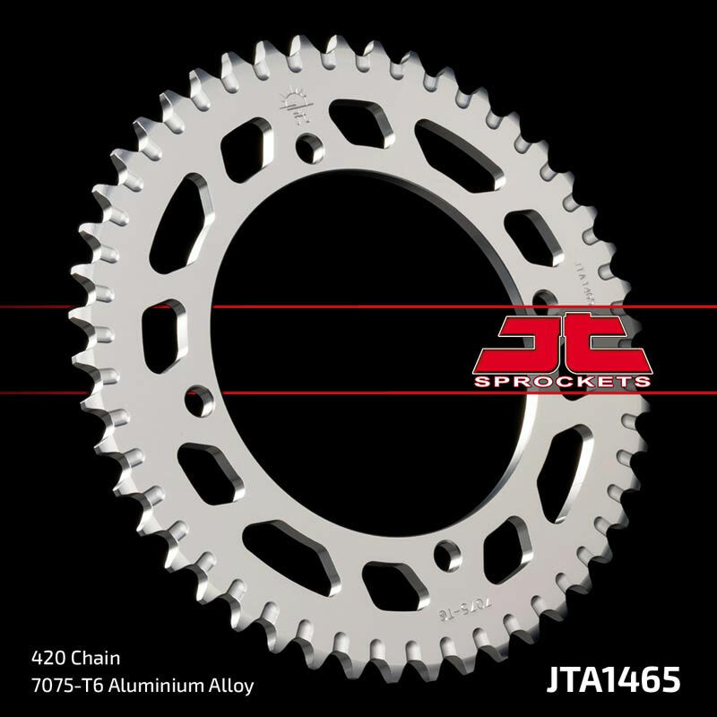 JT SPROCKETS Aluminium Ultraleichtes selbstreinigendes Kettenrad 1465-520