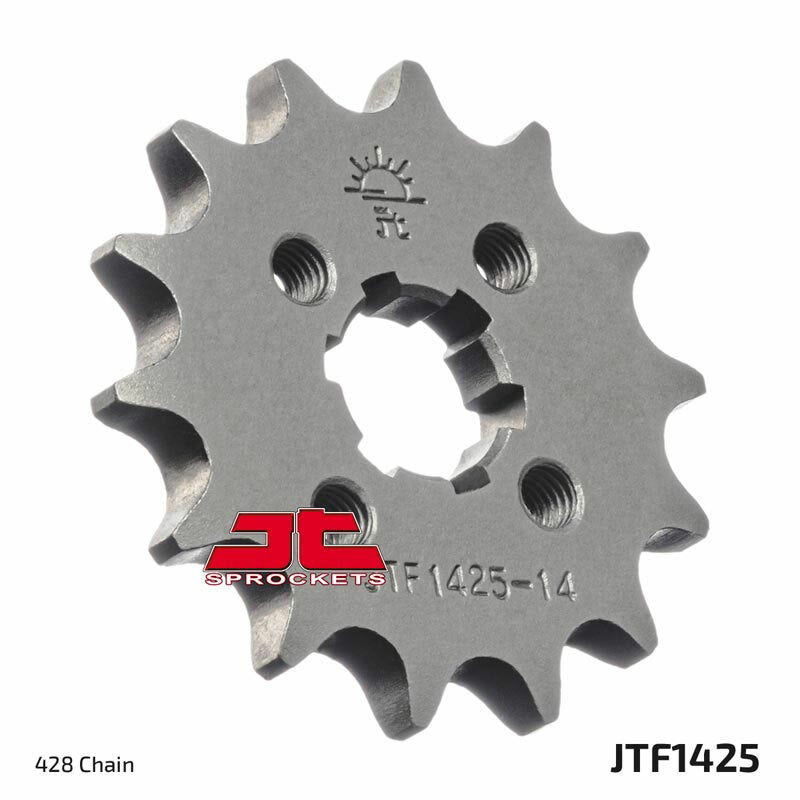 JT SPROCKETS Ritzel 13 Zähne Stahl Standard 428 Teilung Typ 1425