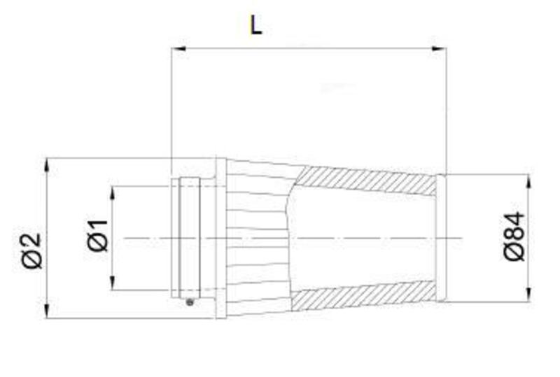 BMC Luftfilter konisch Ø 50 mm - FBSS50-128