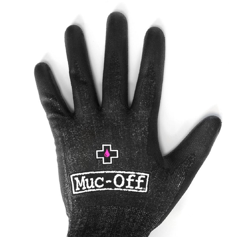 MUC-OFF Werkstatthandschuhe schwarz Größe M