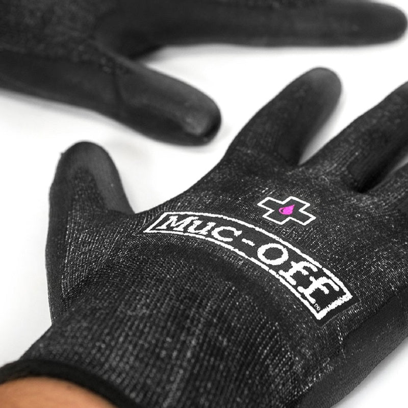 MUC-OFF Werkstatthandschuhe schwarz Größe XL