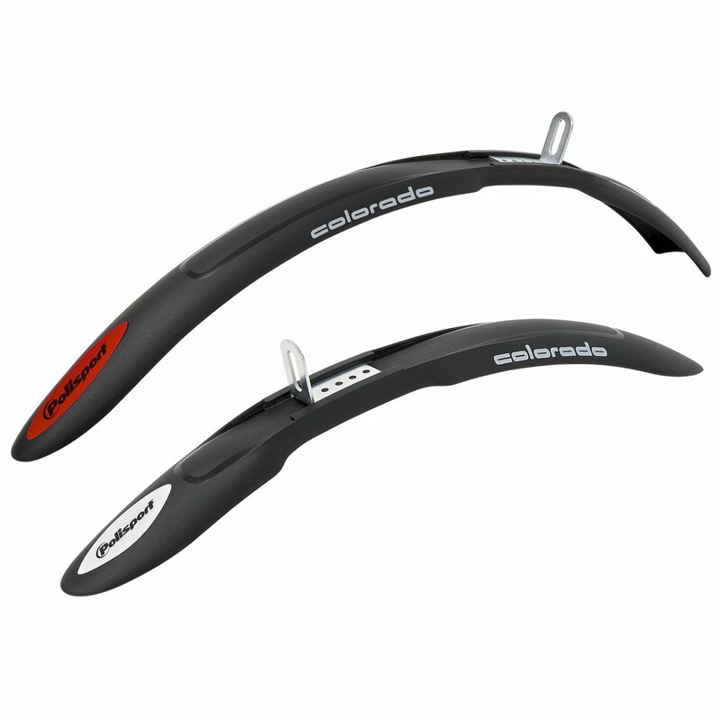 POLISPORT Set Of Mudguards Colorado Junior 20/ 24 Black